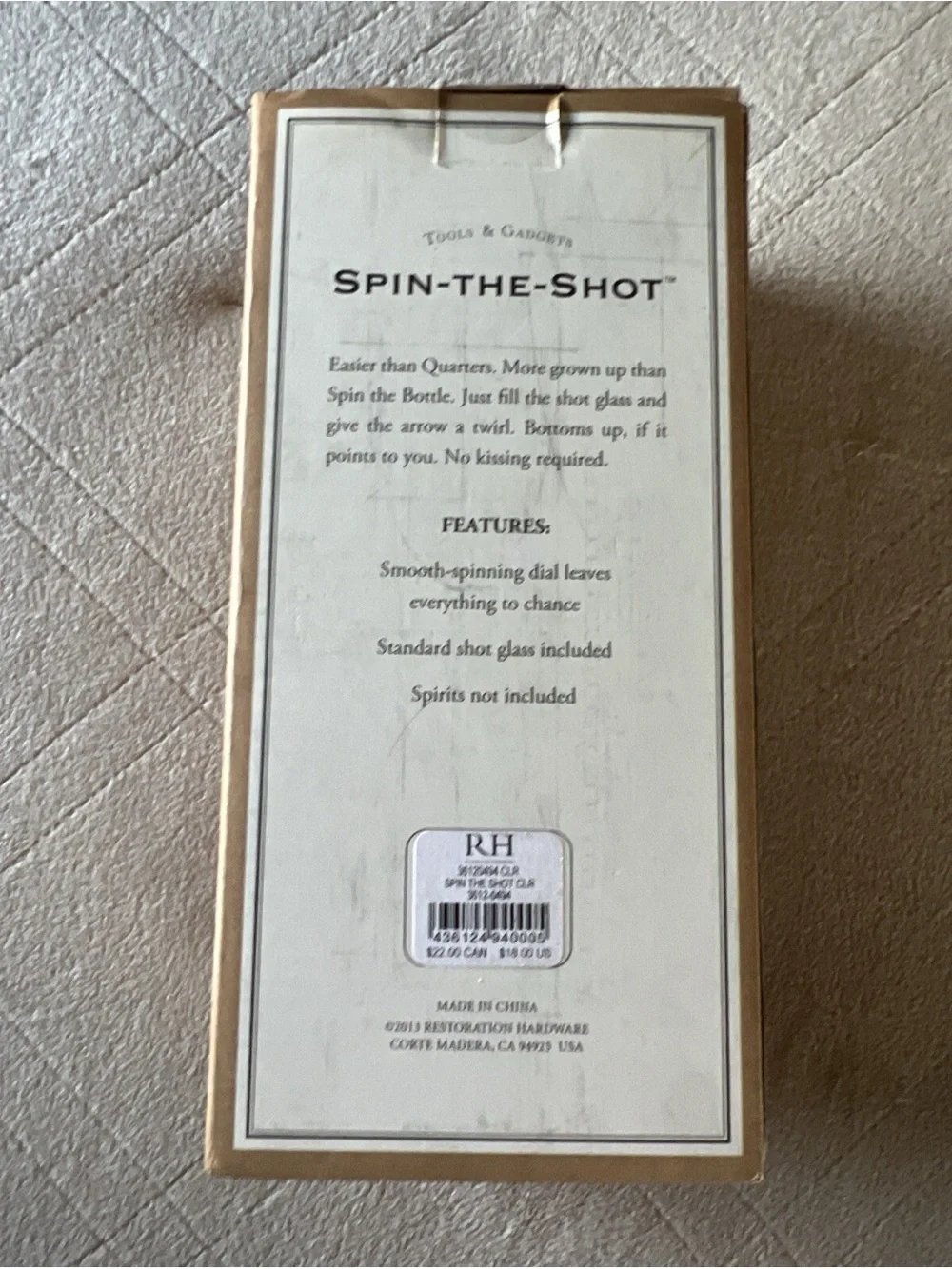 Spin-The-Shot Party Game